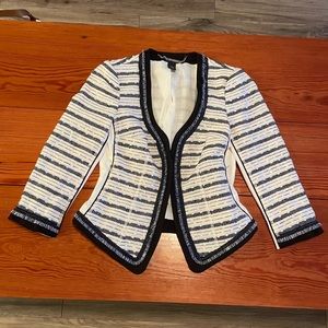 White House Black Market Size 0 Blazer